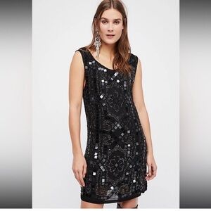 Free People Speak Easy Mini Dress sz 6